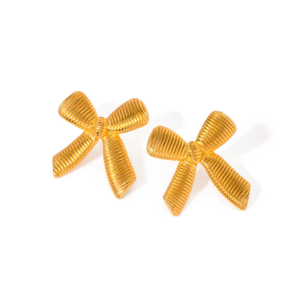 Bow Knot Stud Earrings