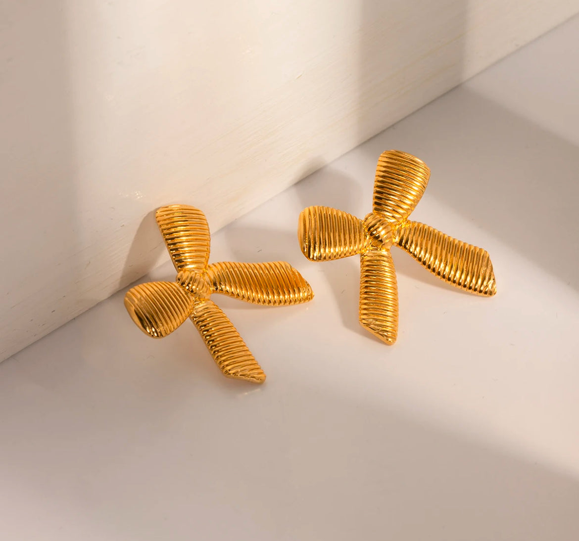 Bow Knot Stud Earrings